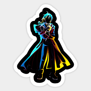 Soul of edward elric Sticker